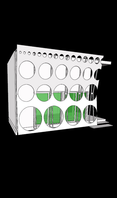 circle template house